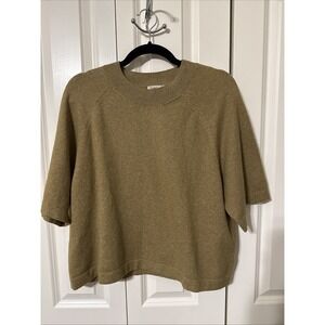 Women's Faherty Jackson Sweater Tee Antique Bronze Heather Medium